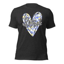 Load image into Gallery viewer, Whiteside Leopard Heart Unisex t-shirt
