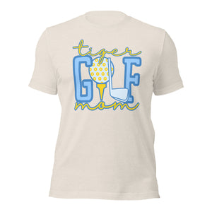 Tiger Golf Mom Bella Canvas Unisex t-shirt