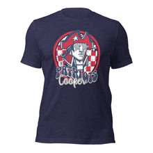 Load image into Gallery viewer, Cooper Patriots Round Mascot Unisex t-shirt
