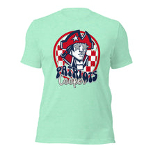 Load image into Gallery viewer, Cooper Patriots Round Mascot Unisex t-shirt
