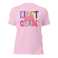 Load image into Gallery viewer, First Grade Teacher Bella Canvas Unisex t-shirt

