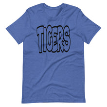 Load image into Gallery viewer, Bubble Tigers Black Font Unisex t-shirt
