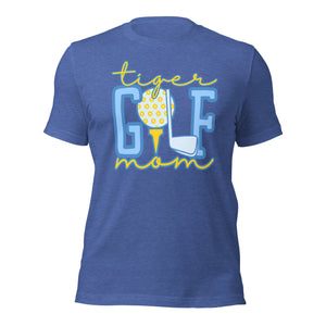 Tiger Golf Mom Bella Canvas Unisex t-shirt