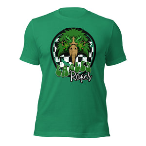 Ropes Eagles Round Mascot Unisex t-shirt