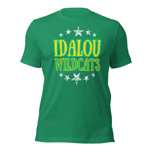 Idalou Wildcats Stars Bella Canvas Unisex t-shirt