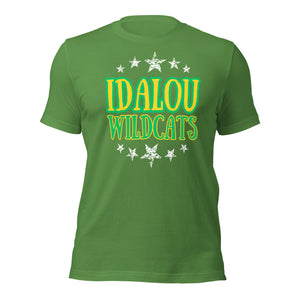 Idalou Wildcats Stars Bella Canvas Unisex t-shirt