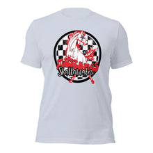 Load image into Gallery viewer, Shallowater Mustangs Round Mascot Unisex t-shirt
