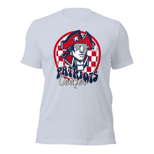 Load image into Gallery viewer, Cooper Patriots Round Mascot Unisex t-shirt

