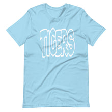 Load image into Gallery viewer, Tigers Bubble white font Unisex t-shirt

