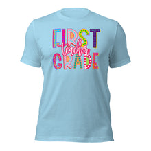 Load image into Gallery viewer, First Grade Teacher Bella Canvas Unisex t-shirt

