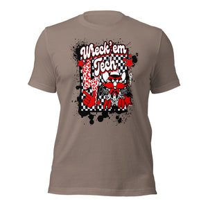 Wreck Em Tech Retro Unisex t-shirt