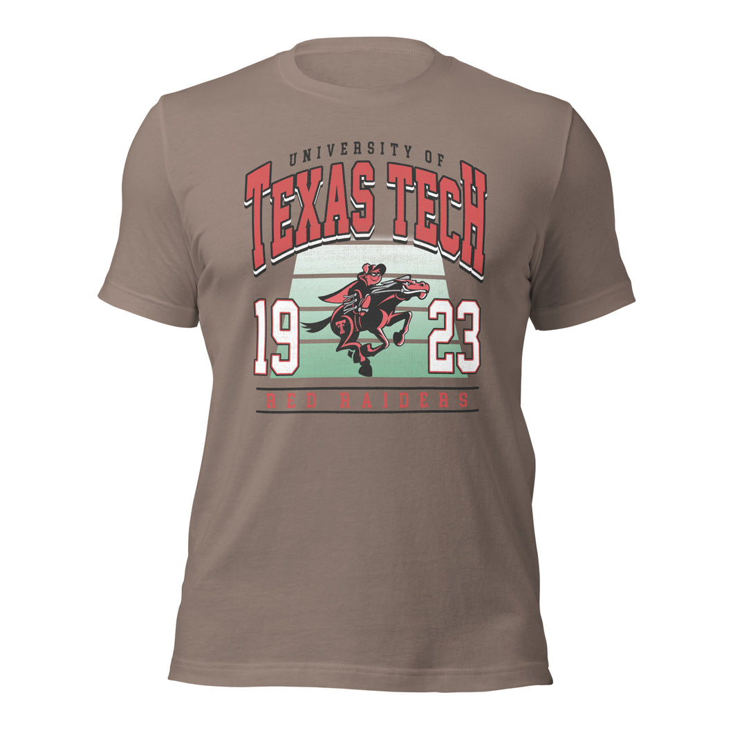 Vintage Red Raiders Bella Canvas Unisex t-shirt