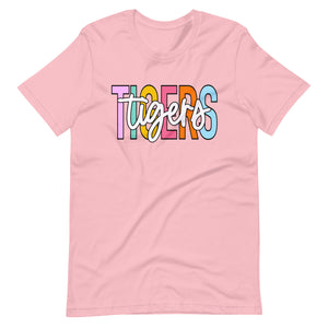 Colorful Tigers Bella Canvas Unisex t-shirt