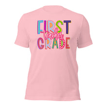 Load image into Gallery viewer, First Grade Teacher Bella Canvas Unisex t-shirt
