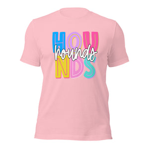 Hounds Colorful Bella Canvas Unisex t-shirt