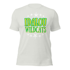 Idalou Wildcats Stars Bella Canvas Unisex t-shirt