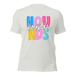 Hounds Colorful Bella Canvas Unisex t-shirt