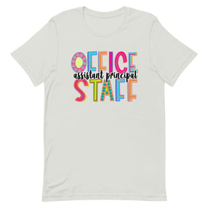 Assistant Principal colorful Unisex t-shirt