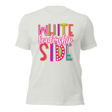 Load image into Gallery viewer, White Side Leadership Unisex t-shirt
