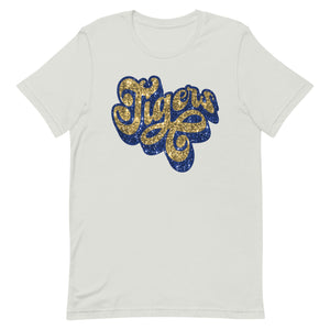 Faux Glitter Tigers Unisex t-shirt