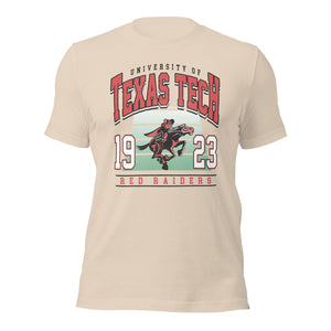 Vintage Red Raiders Bella Canvas Unisex t-shirt