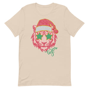 Christmas Tiger Unisex t-shirt