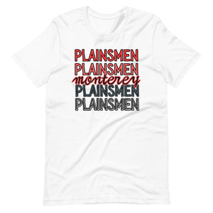 Monterey Plainsmen Bella Canvas Unisex t-shirt