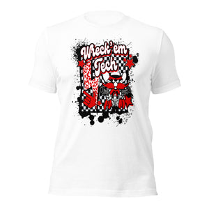 Wreck Em Tech Retro Unisex t-shirt