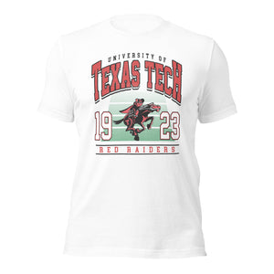 Vintage Red Raiders Bella Canvas Unisex t-shirt