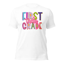 Load image into Gallery viewer, First Grade Teacher Bella Canvas Unisex t-shirt
