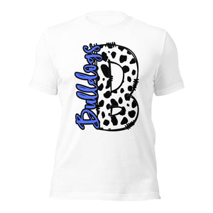 Tahoka Bulldogs Dalmation Bella Canvas Unisex t-shirt