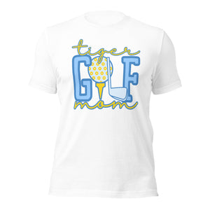 Tiger Golf Mom Bella Canvas Unisex t-shirt