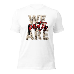 We are Pirates Leopard Bella Canvas Unisex t-shirt