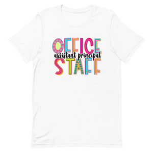 Assistant Principal colorful Unisex t-shirt