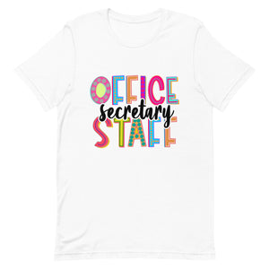 Secretary Colorful Unisex t-shirt