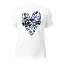 Load image into Gallery viewer, Whiteside Leopard Heart Unisex t-shirt
