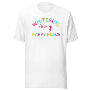 Whiteside is my happy place Unisex t-shirt