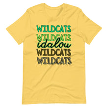 Load image into Gallery viewer, Wildcats Idalou Bella Canvas Unisex t-shirt
