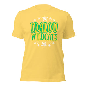 Idalou Wildcats Stars Bella Canvas Unisex t-shirt