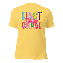 Load image into Gallery viewer, First Grade Teacher Bella Canvas Unisex t-shirt
