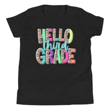 Load image into Gallery viewer, Hello Third Grade Youth Short Sleeve T-Shirt
