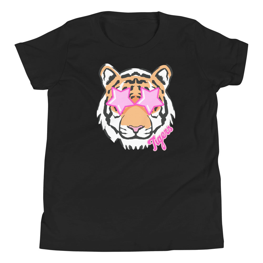 Youth Star Eyed Tiger Short Sleeve T-Shirt