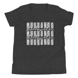 Shallowater Mustangs Youth Short Sleeve T-Shirt