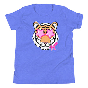 Youth Star Eyed Tiger Short Sleeve T-Shirt