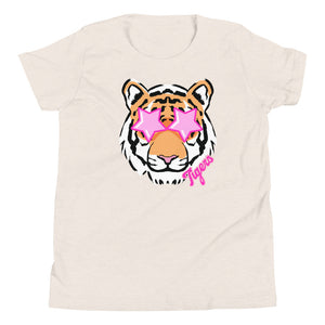 Youth Star Eyed Tiger Short Sleeve T-Shirt