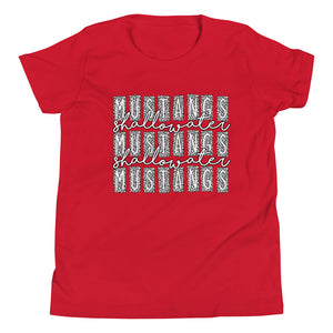 Shallowater Mustangs Youth Short Sleeve T-Shirt