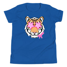 Load image into Gallery viewer, Youth Star Eyed Tiger Short Sleeve T-Shirt
