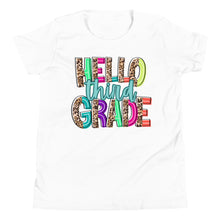 Load image into Gallery viewer, Hello Third Grade Youth Short Sleeve T-Shirt
