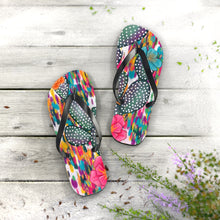 Load image into Gallery viewer, Colorful Cactus Funky Flip Flops
