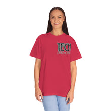 Load image into Gallery viewer, Double Sided Gray Tech Lubbock Comfort Colors Unisex Garment-Dyed T-shirt
